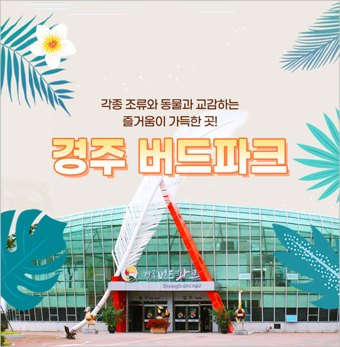 [경주] 경주 버드파크 소인 1인 입장권(~08월권)