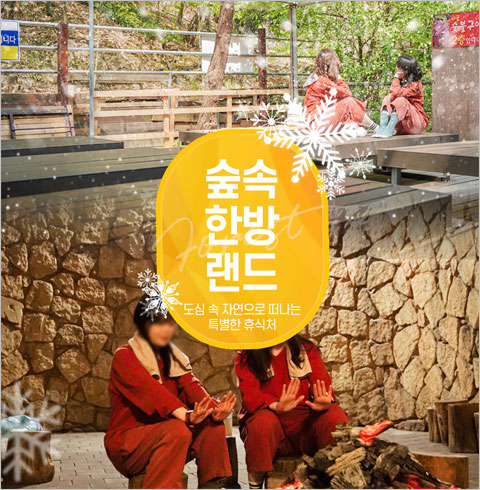 [서대문] 숲속 한방랜드-대인 주간 1인권(10/01~12/31)